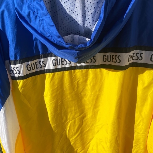 GUESS windbreaker jacket , used - Picture 6 of 13